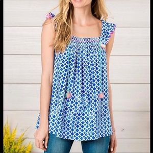 Matilda Jane Wandering Waters sleeveless tunic